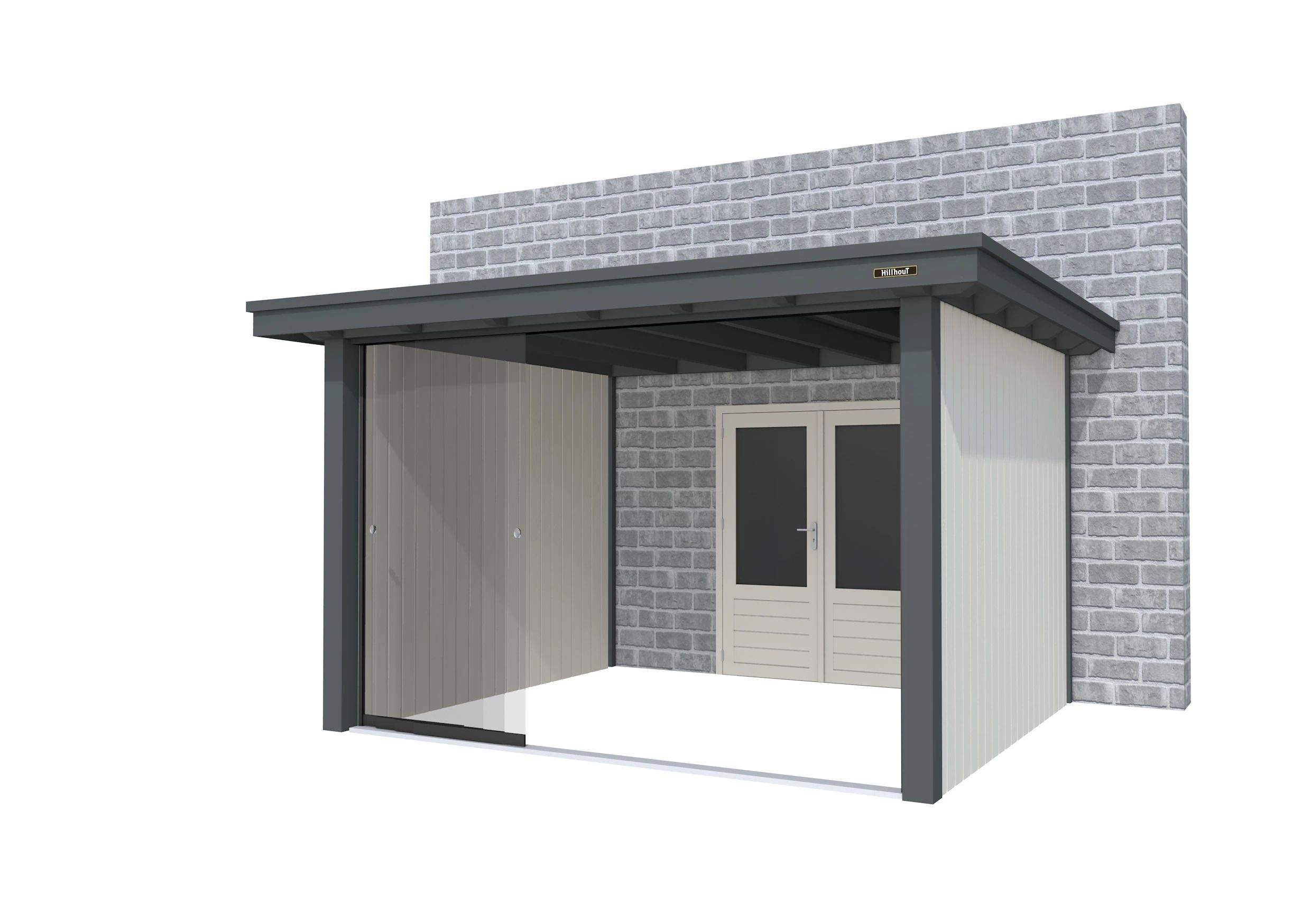 Hillhout Terrasoverkapping Excellent Vuren L 310 x 310 C4 - Afbeelding 1